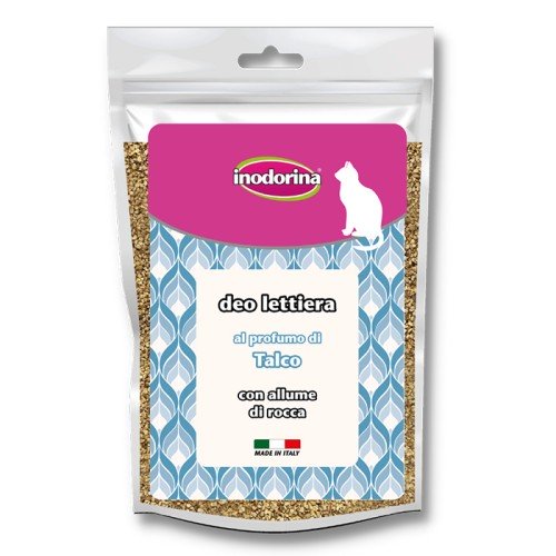 Inodorina Cat Litter Deodorant Talc Perfume Дезодорант для котячих туалетів з ароматом тальку