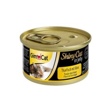 Консерви для кішок GimCat ShinyCat з тунцем та сиром