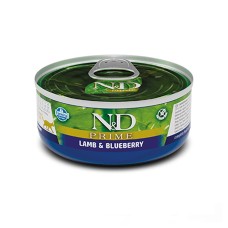 Farmina N&D Grain Free Prime Lamb Adult консерви для кішок з ягням та чорницею