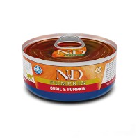 Farmina N&D Grain Free Pumpkin Quail Adult консерви для кішок з гарбузом та перепілкою