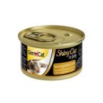 Консерви для кішок GimCat ShinyCat in jelly тунець з креветками та солодом
