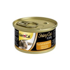 Консерви для кішок GimCat ShinyCat Filet з тунцем та куркою