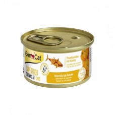 Консерви для кішок GimCat Superfood з тунцем і гарбузом