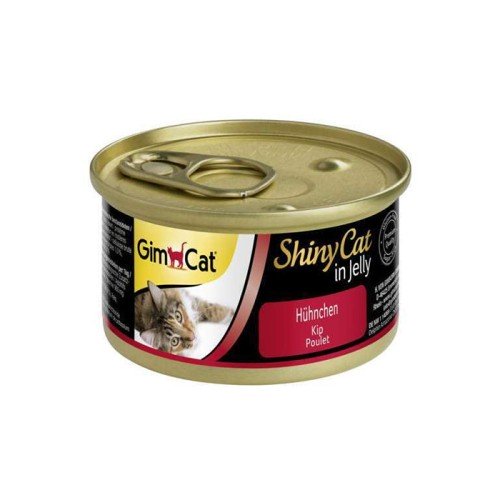 Консерви для кішок GimCat ShinyCat з куркою