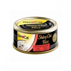 Консерви для кішок GimCat ShinyCat Filet з тунцем та лососем