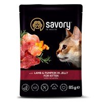 Savory Lamb & Pumpkin in Jelly for Kitten Консервований корм з ягнятком для кошенят
