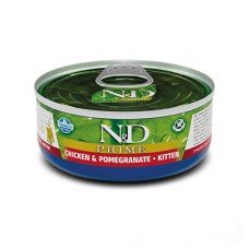 Farmina N&D Grain Free Prime Chicken Kitten консерва для кошенят з куркою та гранатом