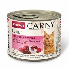Animonda Carny Adult Beef, Turkey, Shrimps Консервований корм з яловичиною, індичкою та креветками для дорослих кішок