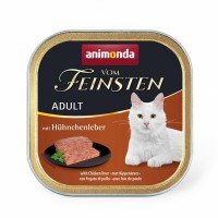 Animonda Vom Feinsten Adult with Chicken liver Консервований корм з курячою печінкою для дорослих кішок