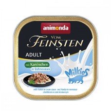 Animonda Vom Feinsten Adult with Rabbit in Cream Sauce Консервований корм з кроликом у вершковому соусі для дорослих кішок