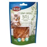 Trixie Premio Catnip Chicken Bites Ласощі для кішок, з курячим філе та котячою м'ятою