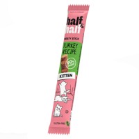 Half & Half Meaty Stick Turkey Recipe Kitten Ласощі для кошенят з індичкою