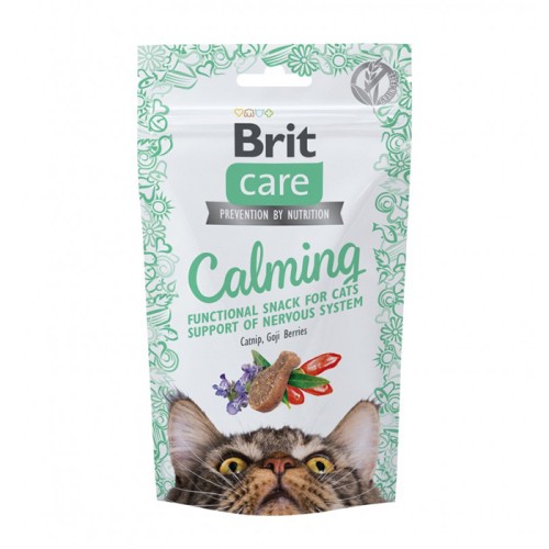 Brit Care Snack Calming Ласощі для зменшення стресу у котів з куркою
