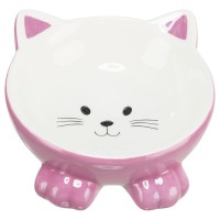 Trixie Ceramic Bowl Миска керамічна, припіднята у вигляді котика