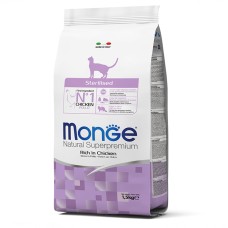 Monge Superpremium Cat Sterilised Chicken сухий корм з куркою для дорослих стерилізованих кішок