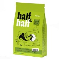 Half & Half Turkey Recipe Sensitive Digestion Adult Cats Сухий корм для котів з чутливим травленням, з індичкою