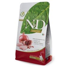 Farmina N&D Prime GF Chicken & Pomegranate Kitten беззерновий сухий корм з куркою та гранатом для кошенят
