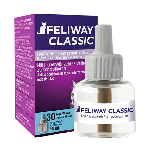 Змінний блок Ceva Feliway Classic для корекції поведінки кішок