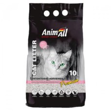 Наповнювач бентонітовий AnimAll Cat litter Premium Baby Powder для котів з ароматом дитячої пудри