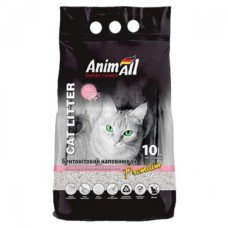 Наповнювач бентонітовий AnimAll Cat litter Premium Baby Powder для котів з ароматом дитячої пудри