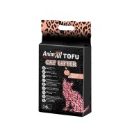 Соєвий наповнювач AnimAll Tofu Peach для котів з ароматом персика