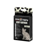Соєвий наповнювач AnimAll Tofu Classic для котів, без аромату