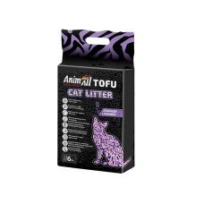 Соєвий наповнювач AnimAll Tofu Lavender для котів з ароматом лаванди