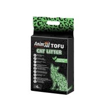 Соєвий наповнювач AnimAll Tofu Green tea для котів "Зелений чай"