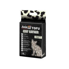 Соєвий наповнювач AnimAll Tofu Classic для котів, без аромату