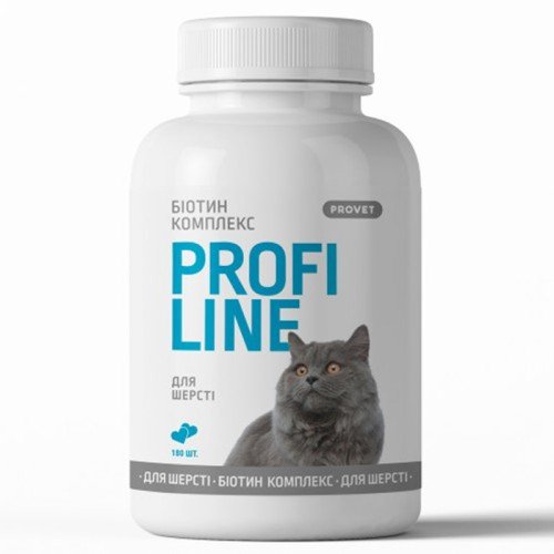 ProVET Profiline Біотин комплекс для шерсті кішок