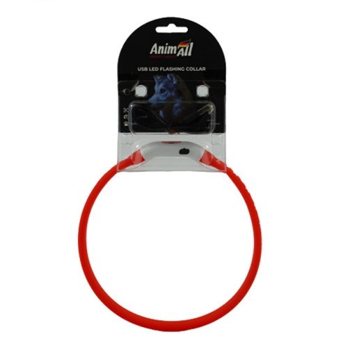 AnimAll Нашийник LED-М з підзарядкою USB, 55 см