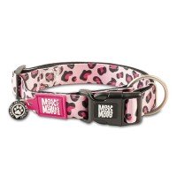Max & Molly Smart ID Collar Leopard Pink Нашийник з QR-кодом, малюнок "Леопард рожевий"