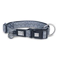 Max & Molly Smart ID Collar Mykonos Black Нашийник з QR-кодом, малюнок "Міконос чорний"