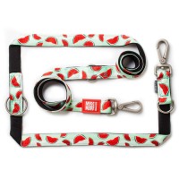 Max & Molly Multi-Function Leash Watermelon Багатофункціональний повідець, малюнок "Кавуни"