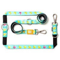 Max & Molly Multi-Function Leash Ducklings Багатофункціональний повідець, малюнок "Каченята"
