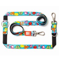 Max & Molly Multi-Function Leash Little Monsters Багатофункціональний повідець, малюнок "Маленькі монстри"