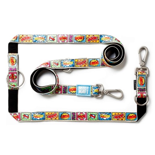 Max & Molly Multi-Function Leash Comic Багатофункціональний повідець, малюнок "Комікси"