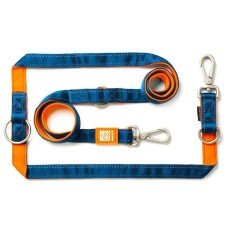 Max & Molly Multi-Function Leash Matrix Orange Багатофункціональний повідець, малюнок "Матрікс помаранчевий"