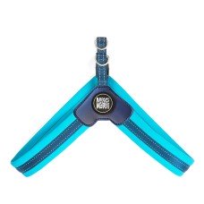 Max & Molly Q-Fit Harness Matrix Sky Blue Шлея, малюнок "Матрікс небесно-блакитний"