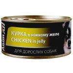 AnimAll Chicken in Jelly for Adult Dog Консервований корм з куркою для дорослих собак