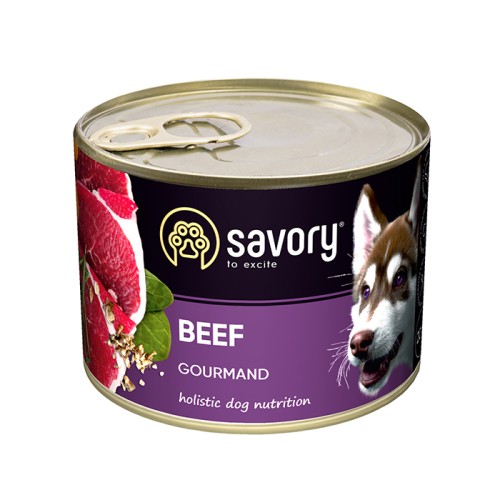 Консерви для собак Savory Dog Gourmand Beef