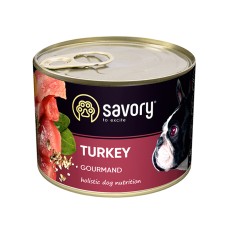 Консерви для собак Savory Dog Gourmand Turkey