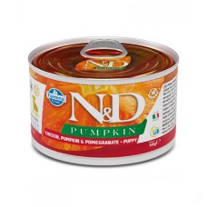 Farmina N&D Grain Free Pumpkin Puppy Mini Chicken Беззерновий консервований корм з куркою, гарбузом та гранатом для цуценят дрібних порід