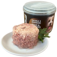 AnimAll Duck & Chicken for Adult Dog Консервований корм з качкою та куркою для собак