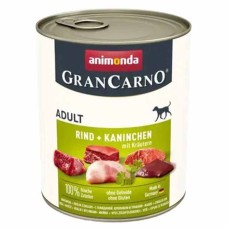 Animonda Gran Carno Adult Beef & Rabbit with Herbs Консервований корм з яловичиною, кроликом та травами для дорослих собак