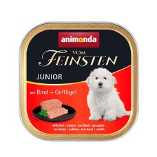 Animonda Vom Feinsten Junior with Beef & Poultry Консервований корм з яловичиною та птахом для цуценят