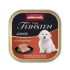 Animonda Vom Feinsten Junior with Poultry Liver Консервований корм з печінкою птахів для цуценят