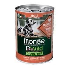 Monge (Монже) BWild Grain Free Adult Turkey with Pumpkin and Zucchini консерва для собак з качкою, гарбузом та цукіні