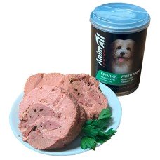 AnimAll Rabbit & Liver for Adult Dog Консервований корм з кроликом та кролячою печінкою для дорослих собак