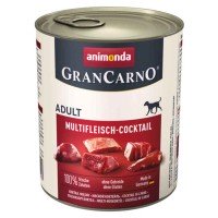 Animonda Gran Carno Adult Multi-Meat Cocktail Консервований корм, мультим'ясний коктейль для дорослих собак